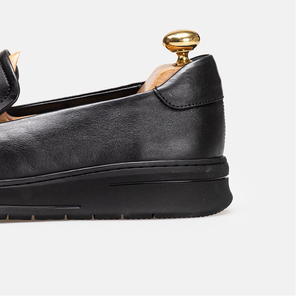 Volzak 3075 leather shoe Black