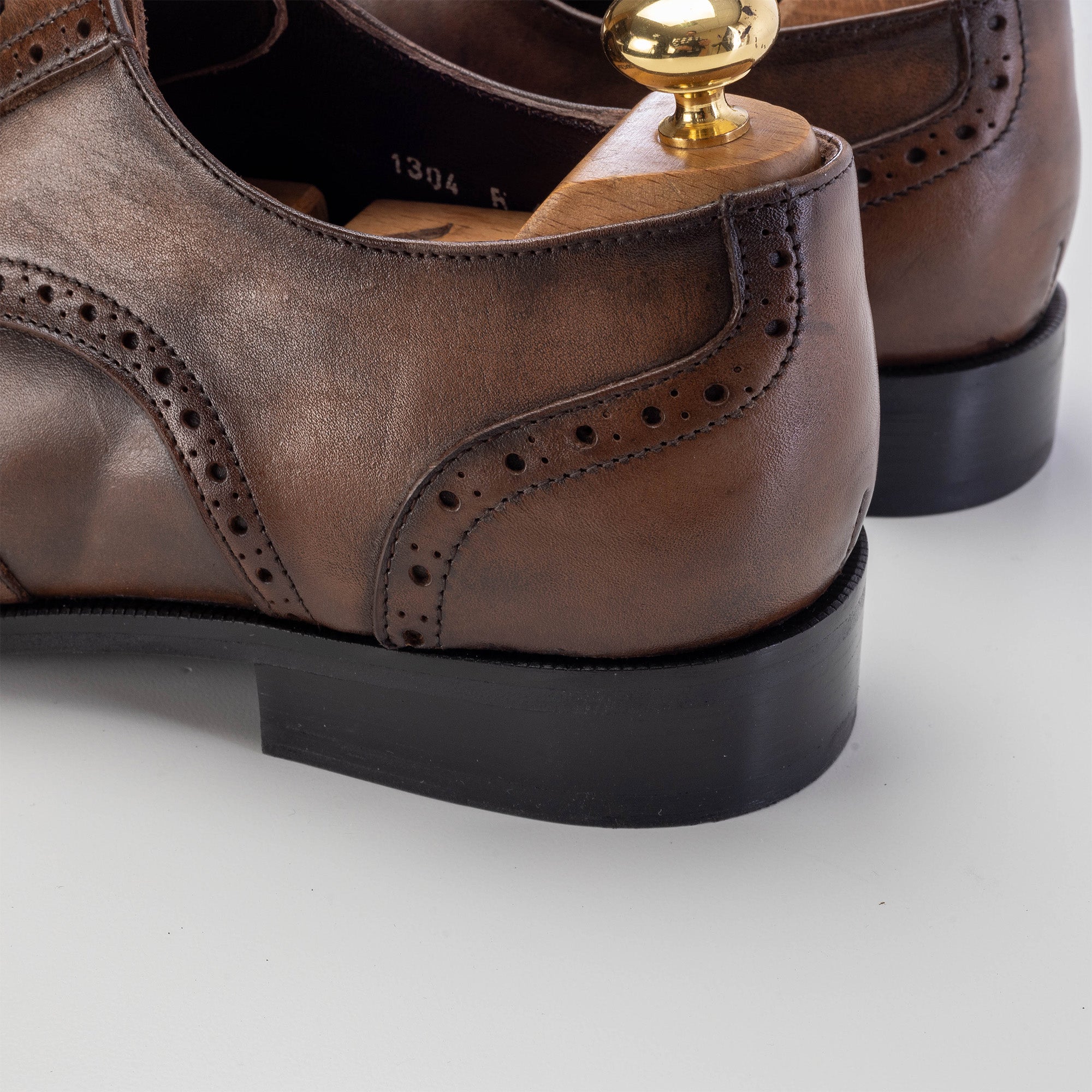 Volzak 1304 Chaussure en cuir Marron vintage