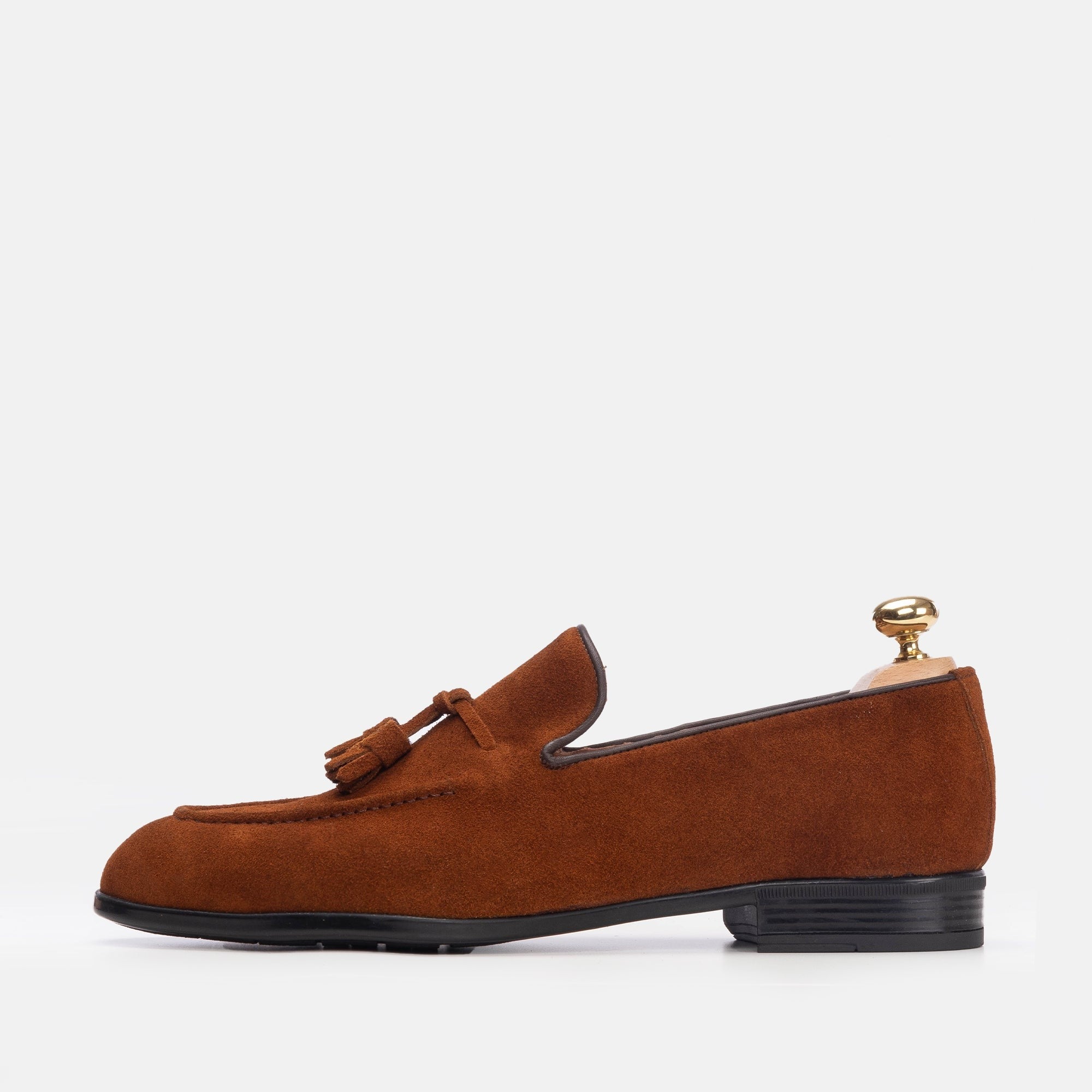 Volzak 5208 chaussure en daim camel
