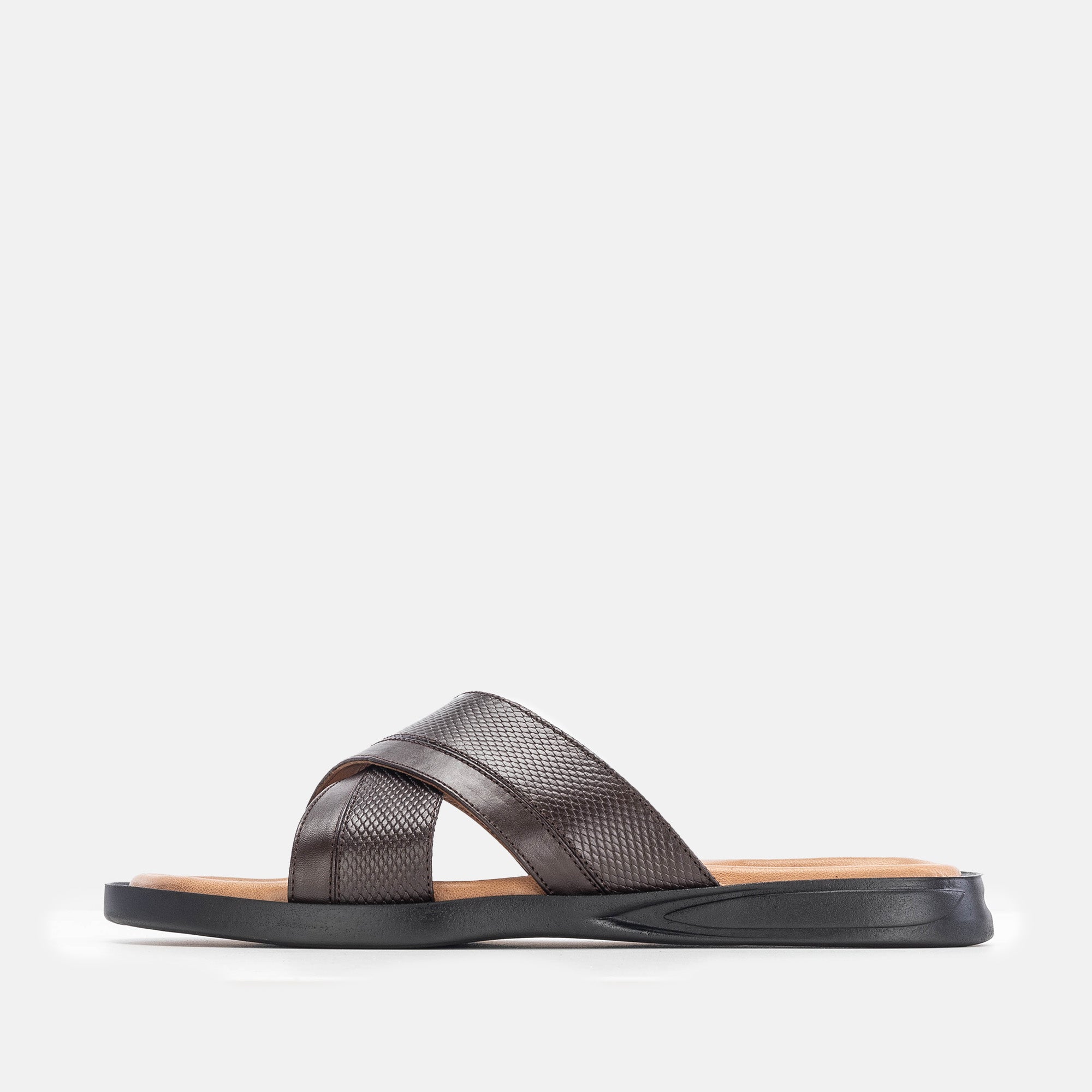 Volzak 5132 S Brown Leather Sandal