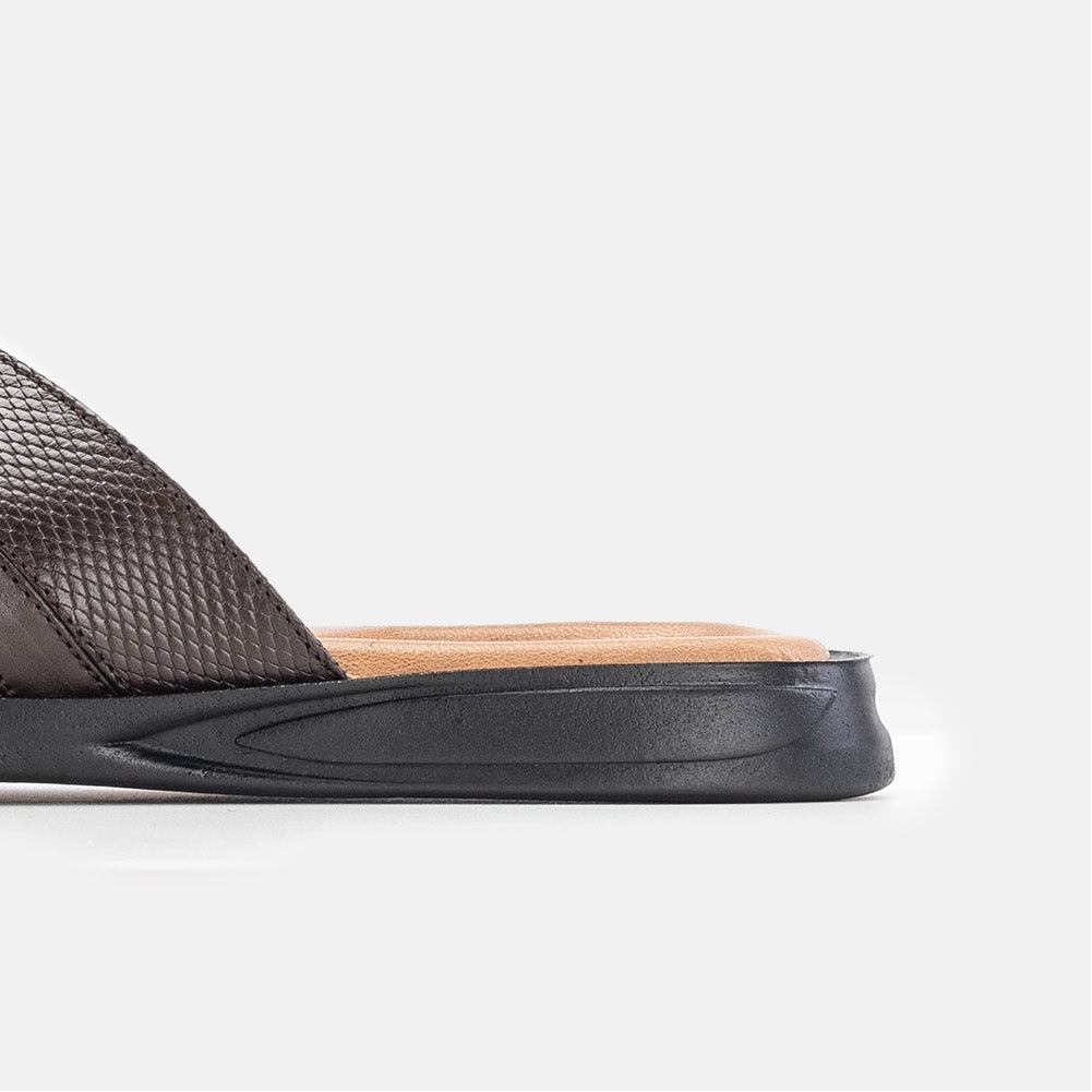 Volzak 5132 S Brown Leather Sandal