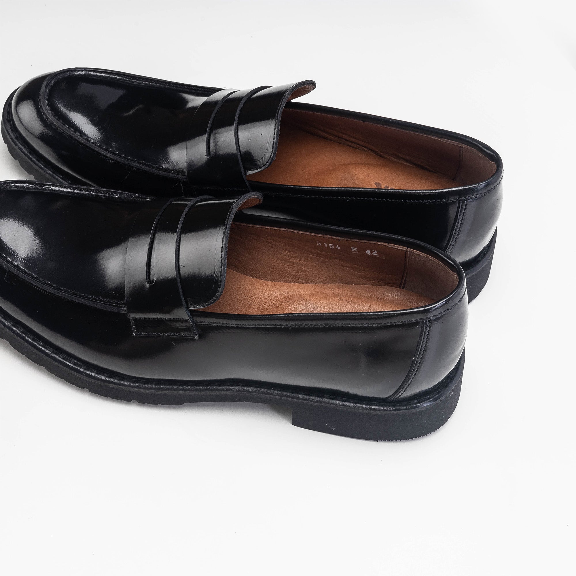 Volzak 5164 chaussure en cuir Démasquable noir