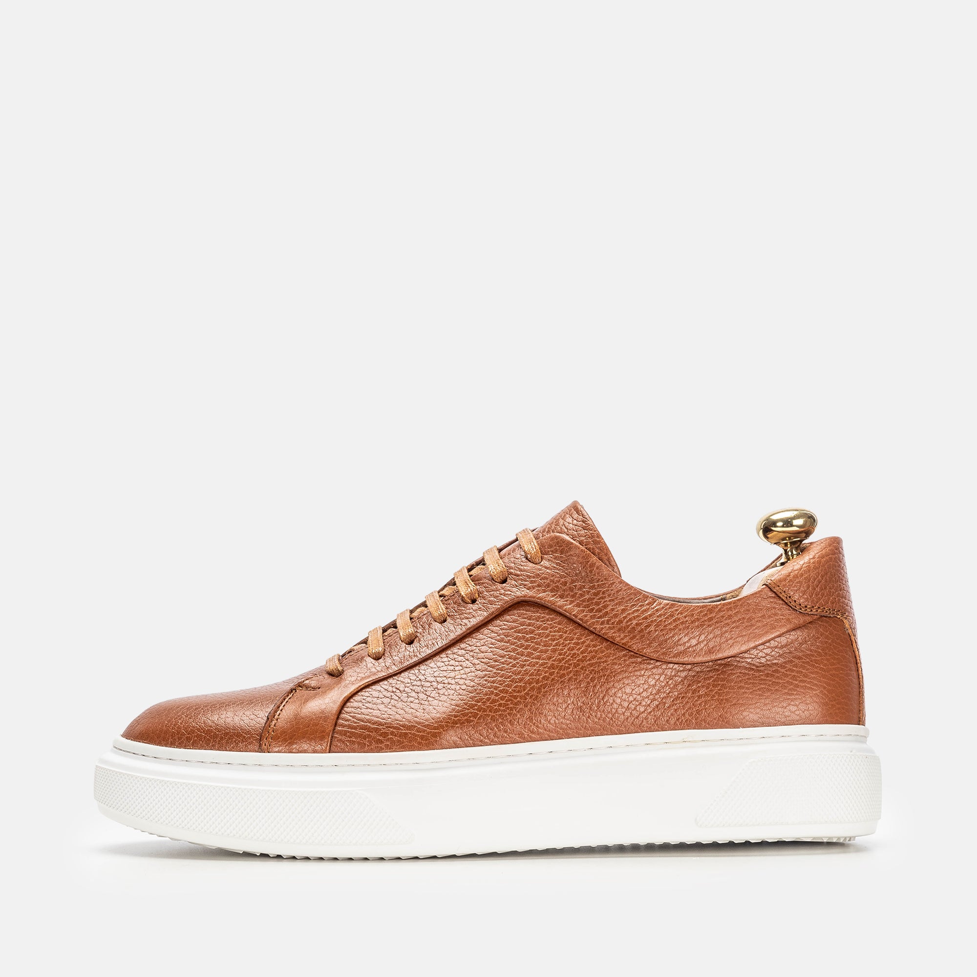 Volzak 400 Basket en cuir Camel