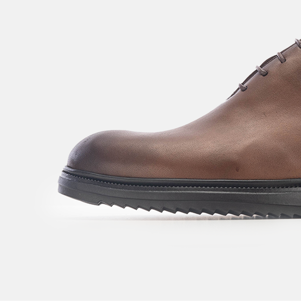 Volzak 5228 chaussure en cuir Marron vintage