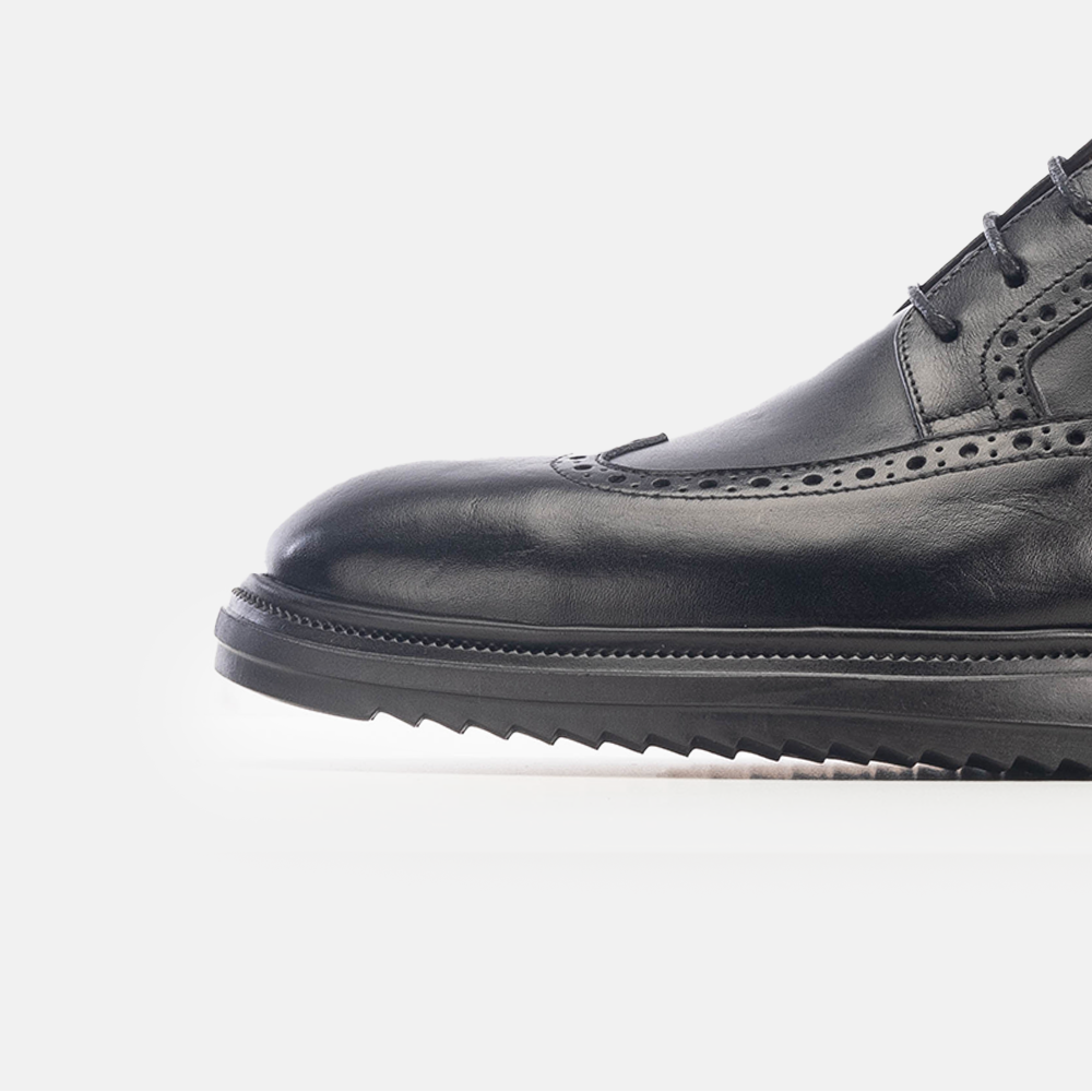 Volzak 5235 chaussure en cuir noir