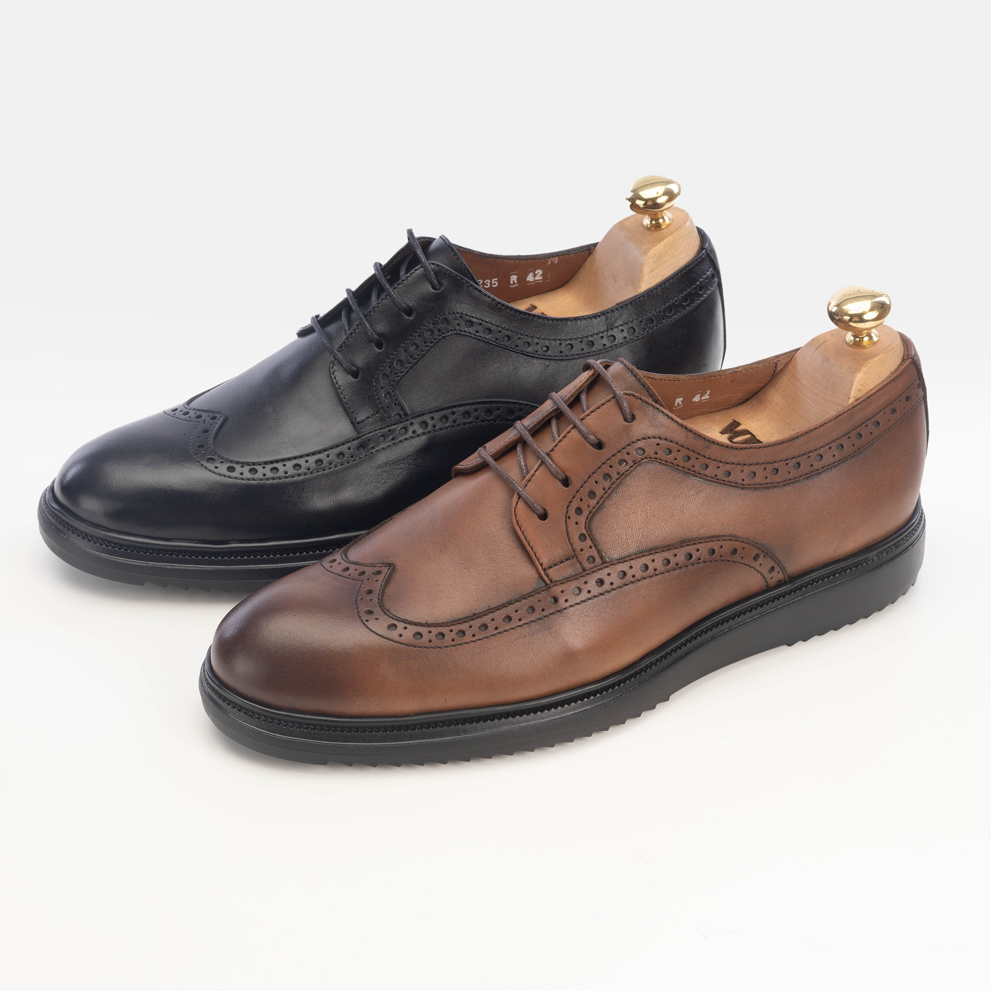 Volzak 5235 chaussure en cuir noir