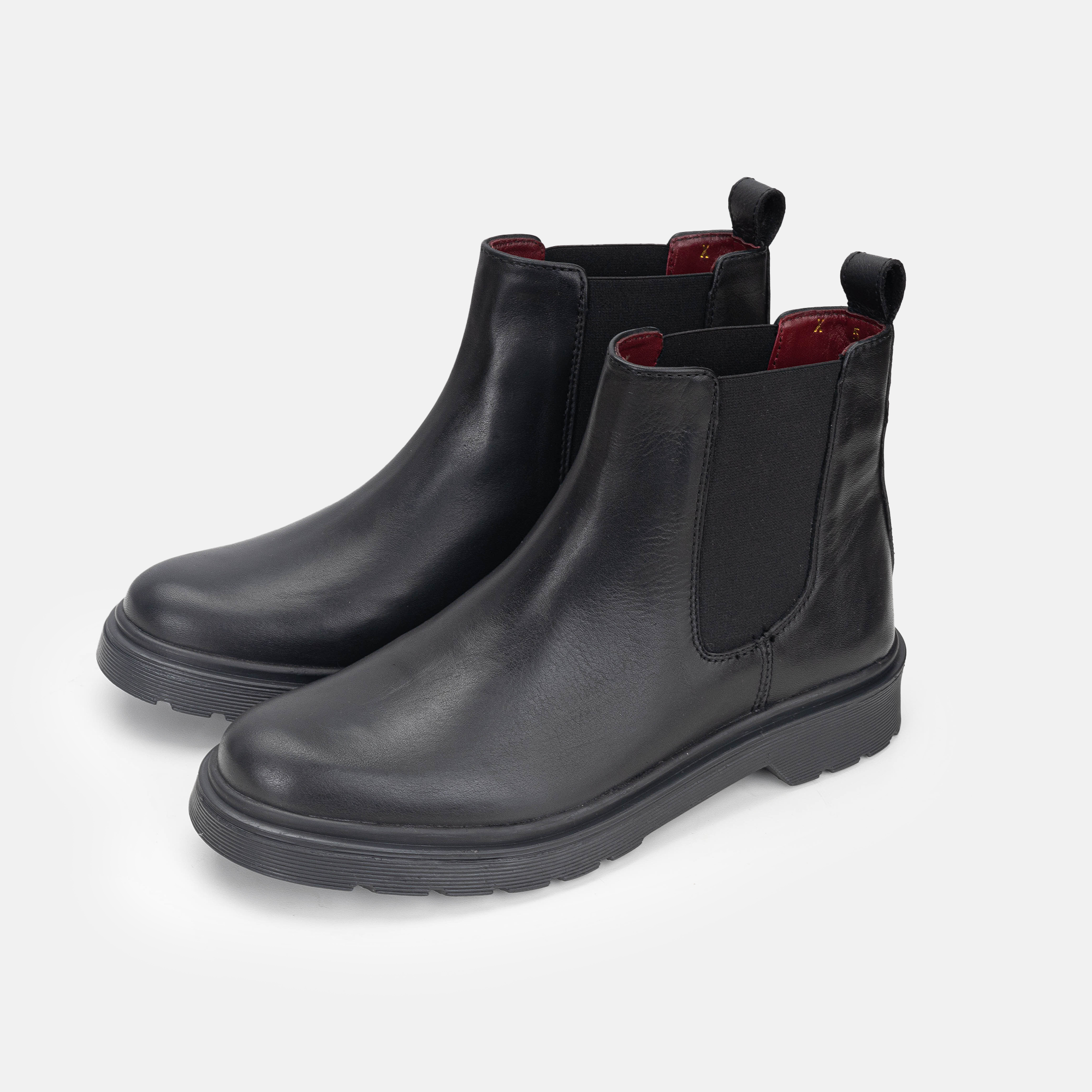 Volzak 5809 Bottine en cuir Noir