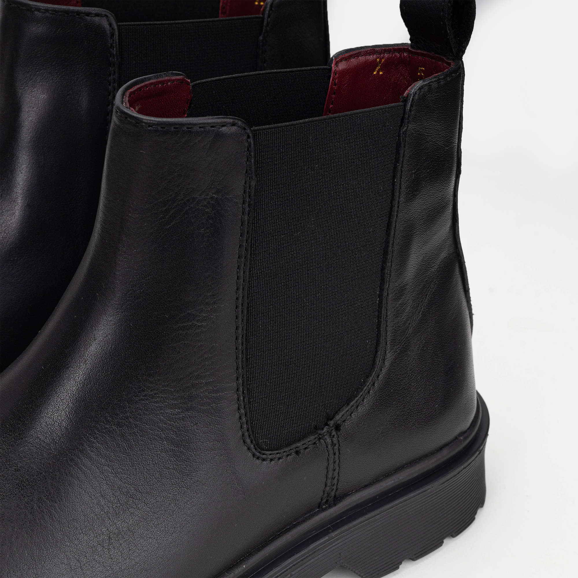 Volzak 5809 Bottine en cuir Noir