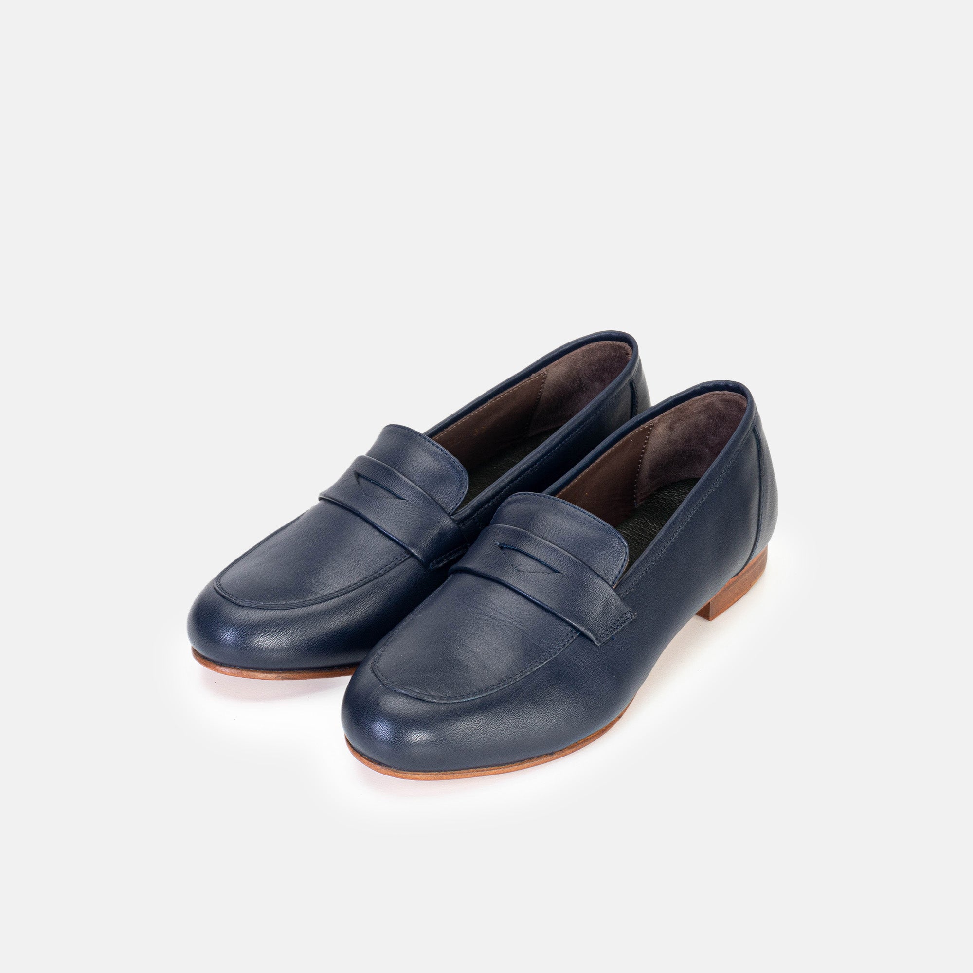 Volzak 3037 Chaussure en cuir Bleu
