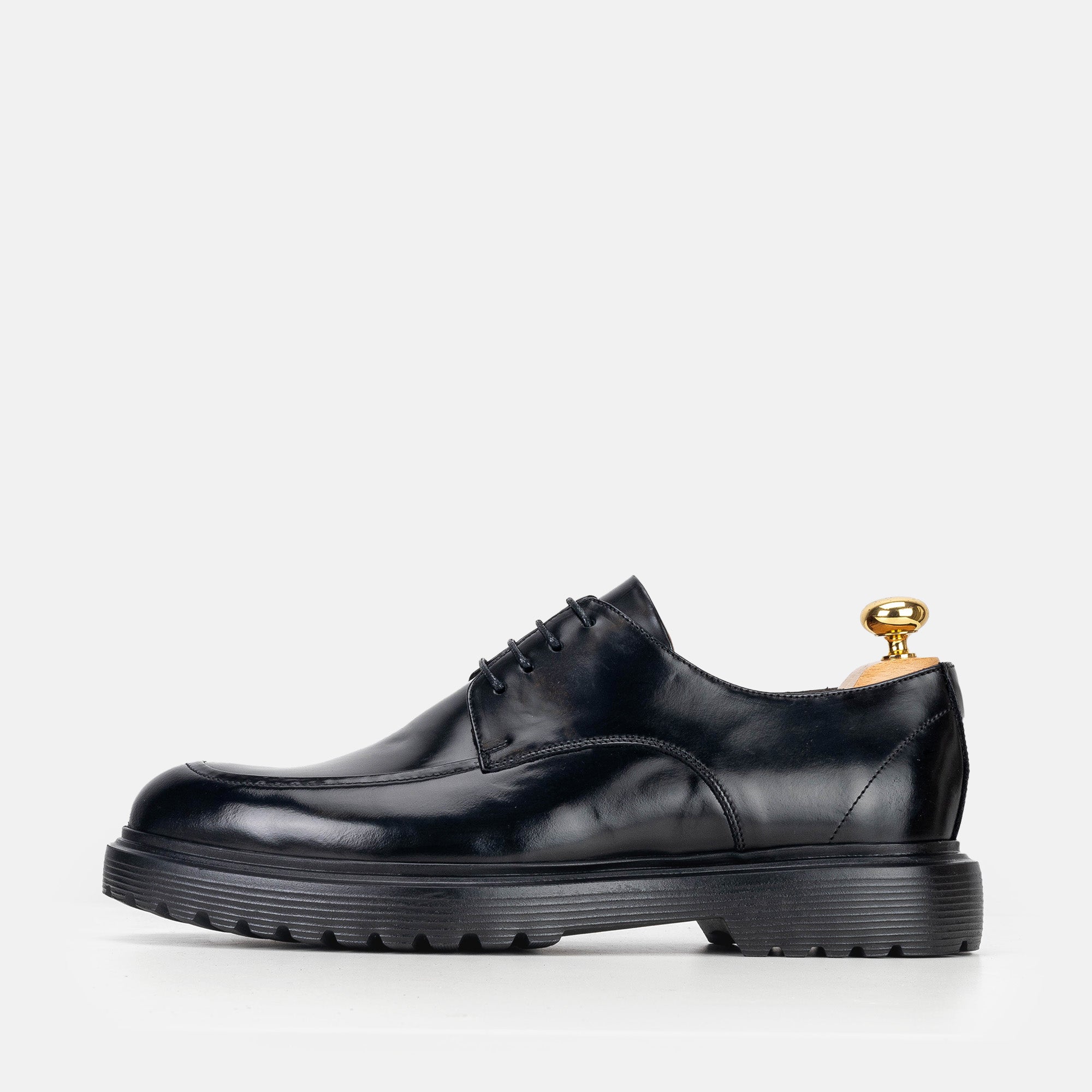 Volzak 5318 chaussure en cuir Démasquable Noir