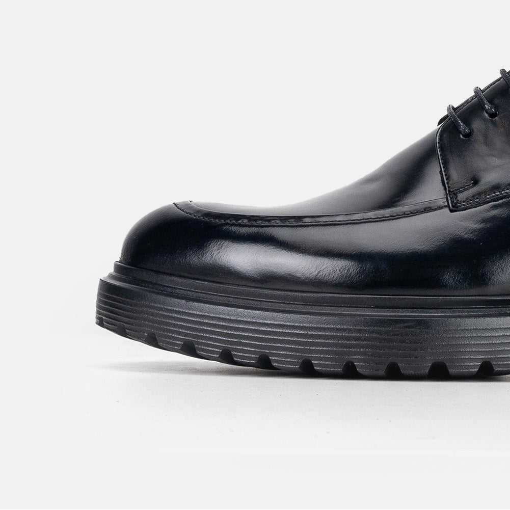 Volzak 5318 chaussure en cuir Démasquable Noir