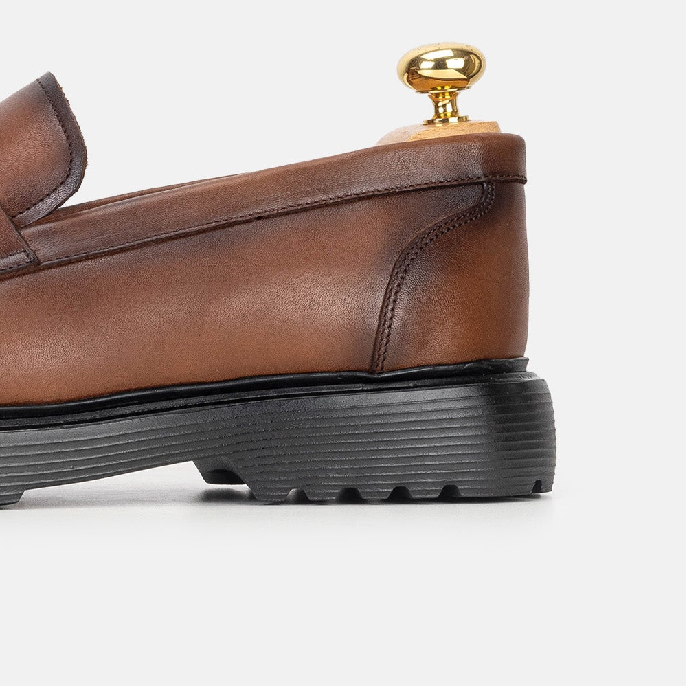 Volzak 5308 Vintage Brown Leather Shoe