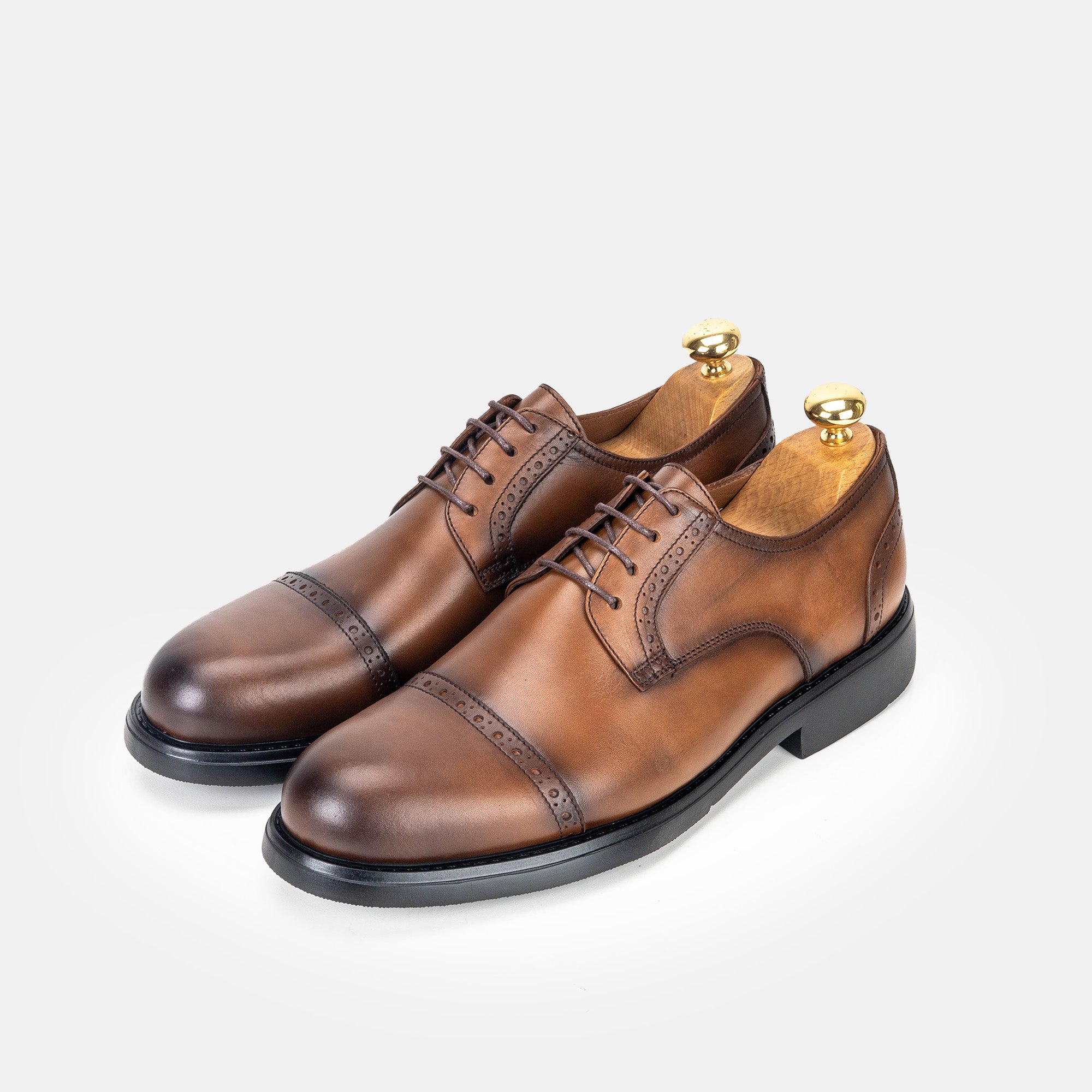 Volzak 5320 Vintage Brown Leather Shoe