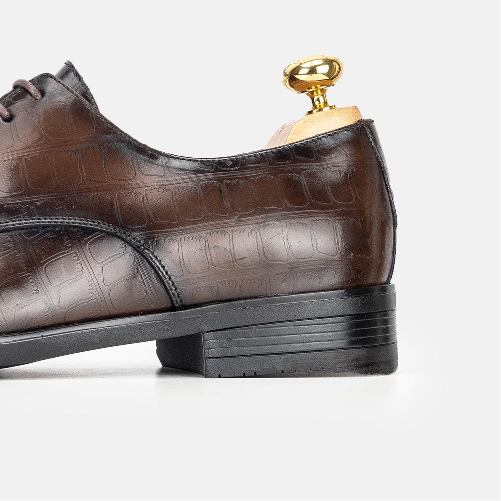 Volzak 5323 Vintage Brown Leather Shoe