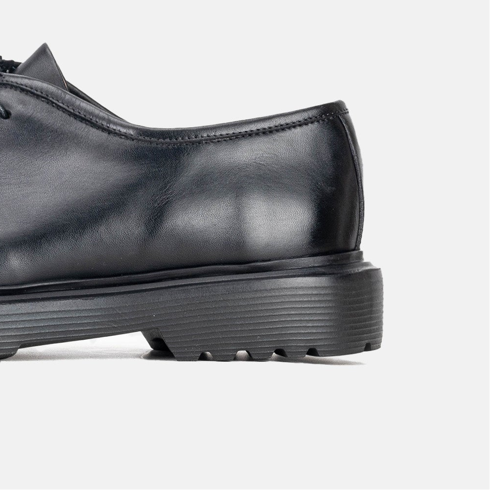 Volzak 5322 leather shoe Black