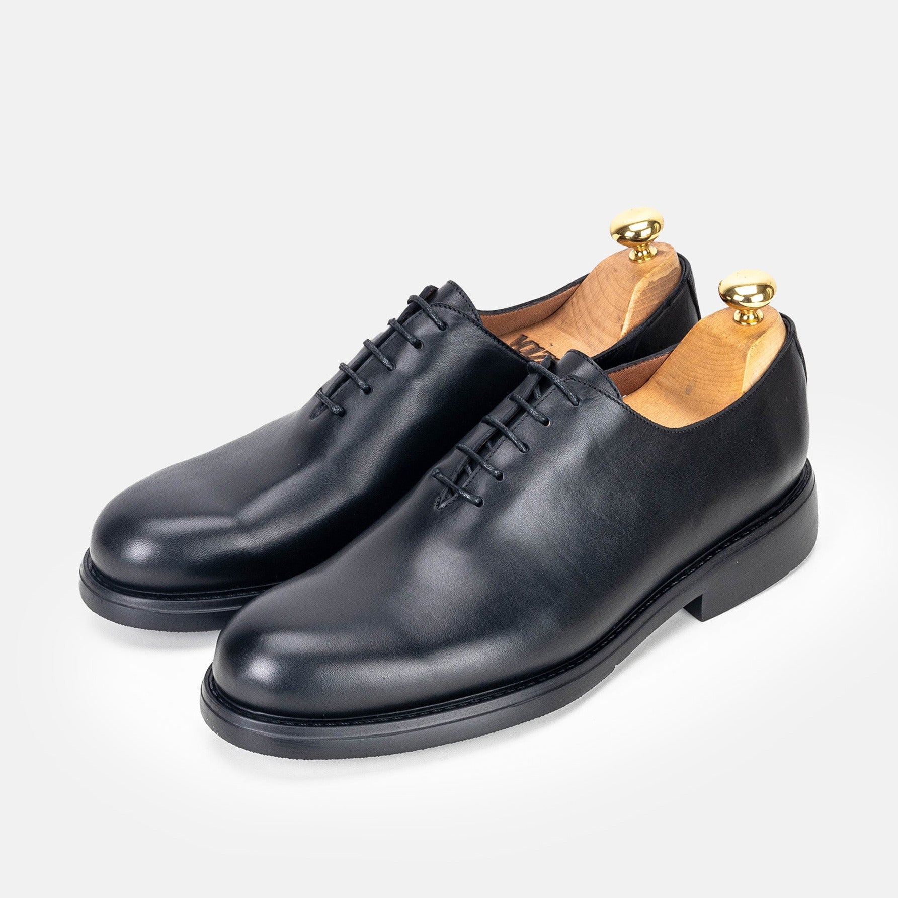 Volzak 5327 leather shoe Black