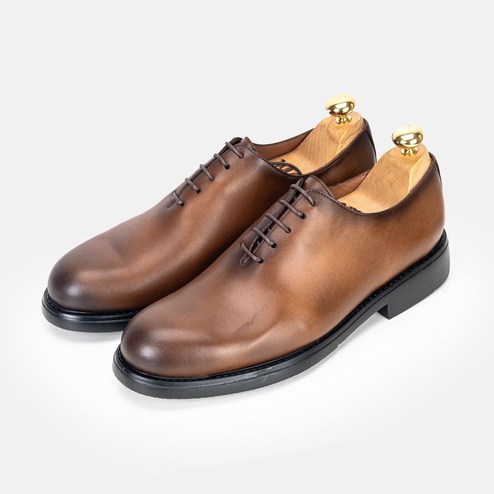 Volzak 5327 Vintage Brown Leather Shoe