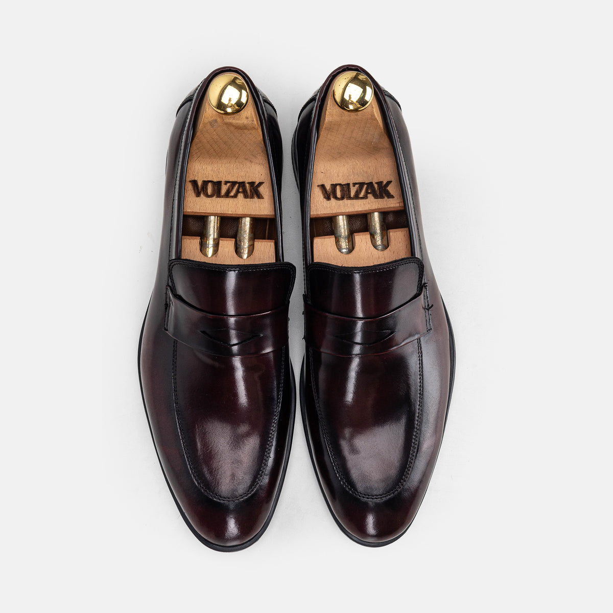 Volzak 5328 Bordeaux Demaskable Leather Shoe