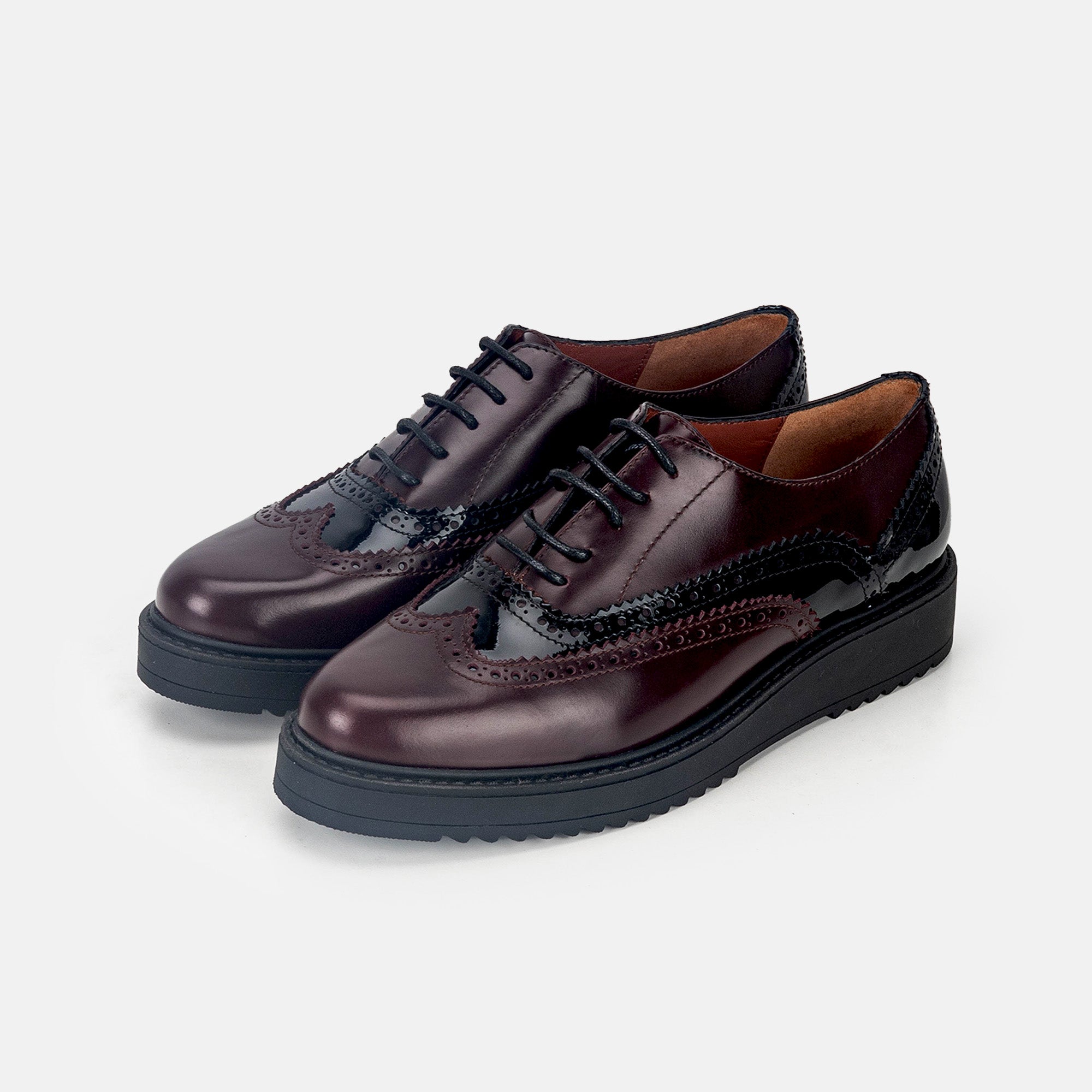 Volzak 0720 Chaussure en cuir Bordeaux