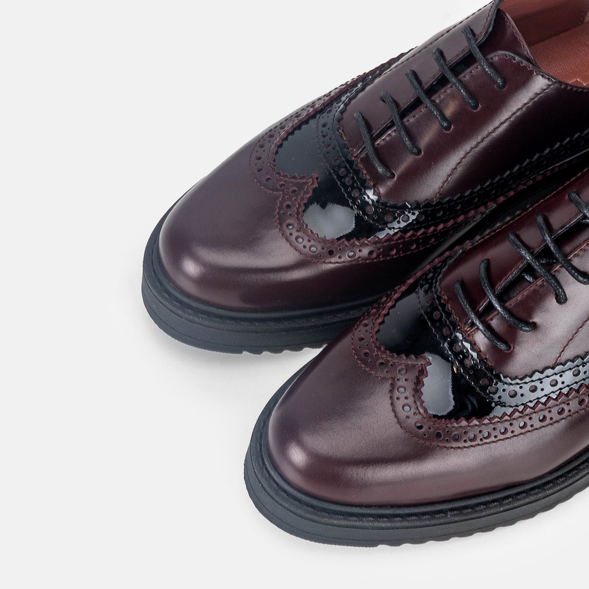 Volzak 0720 Chaussure en cuir Bordeaux