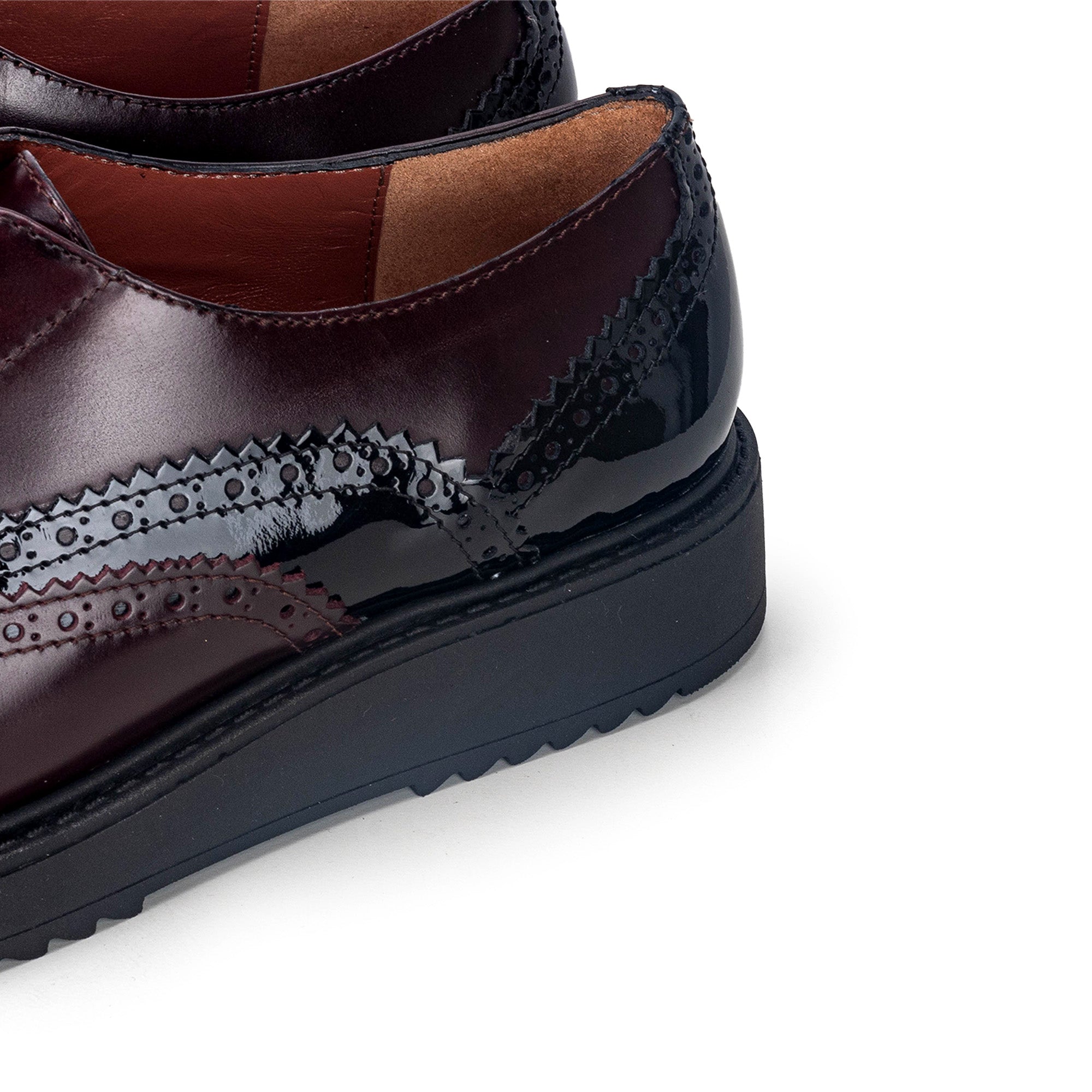 Volzak 0720 Chaussure en cuir Bordeaux
