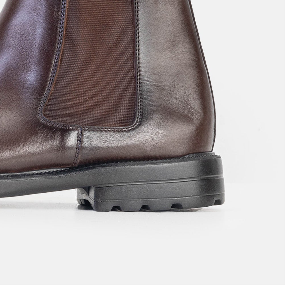 Volzak 5302 Brown Leather Ankle Boot