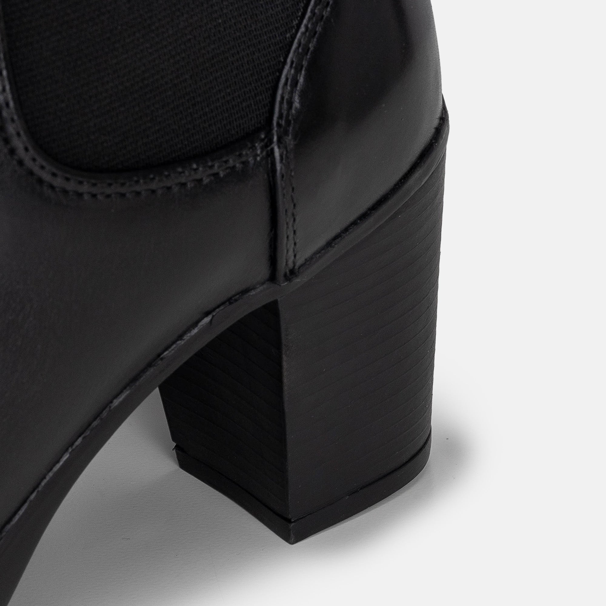 Volzak 1101 Bottine en cuir Noir