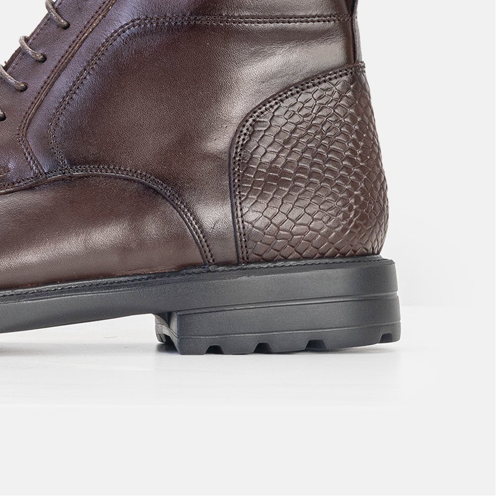 Volzak 5304 Brown Leather Ankle Boot