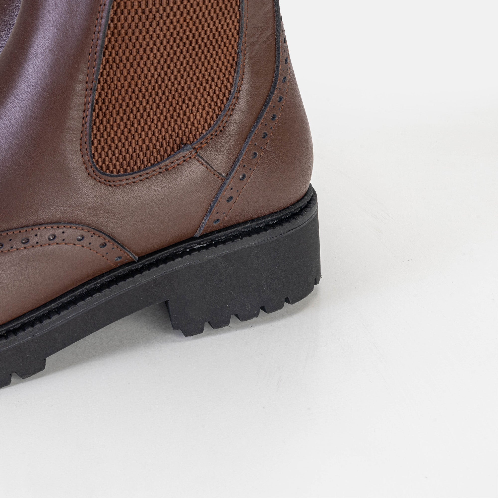 Volzak 050 Bottine en cuir Marron