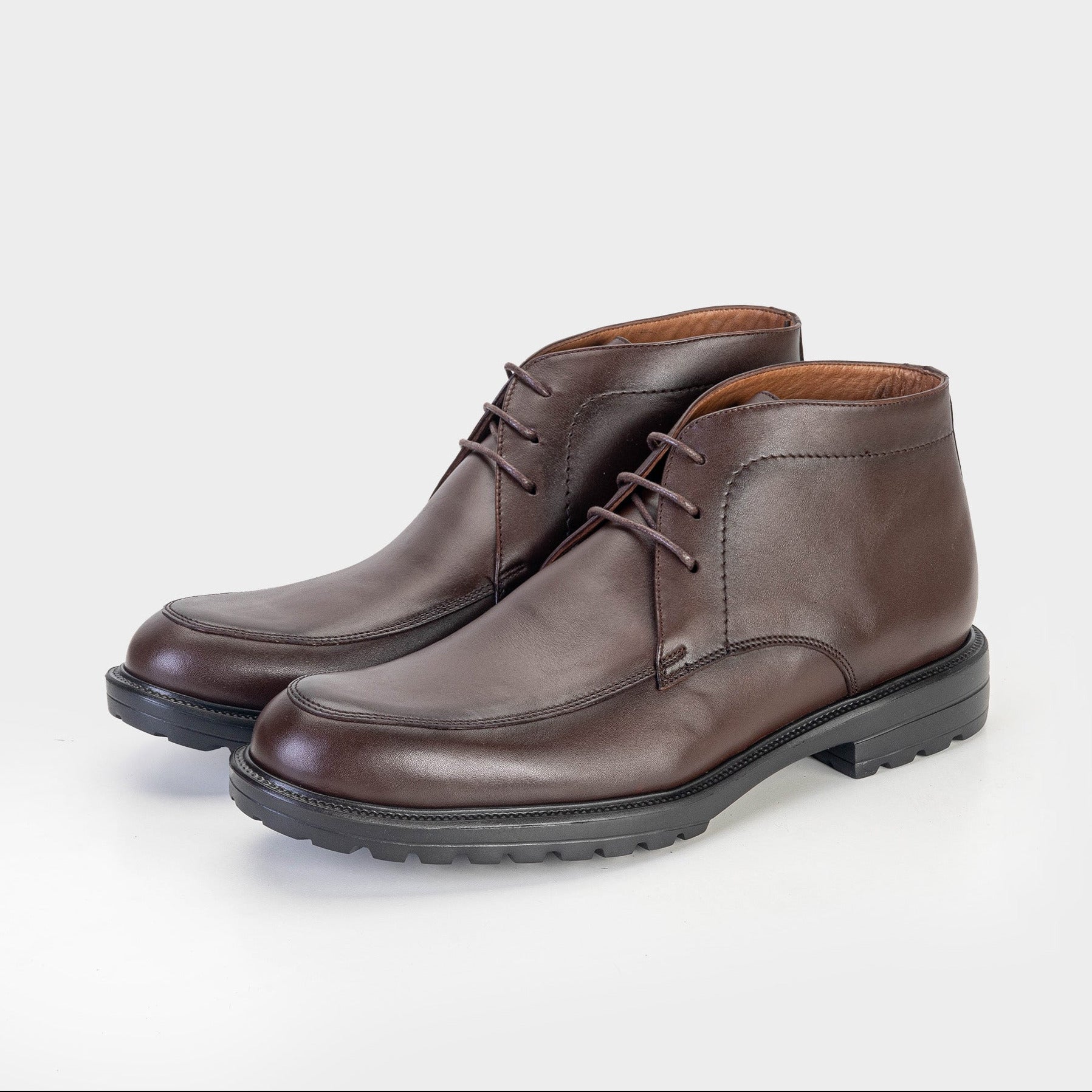 Volzak 5306 Brown Leather Ankle Boot