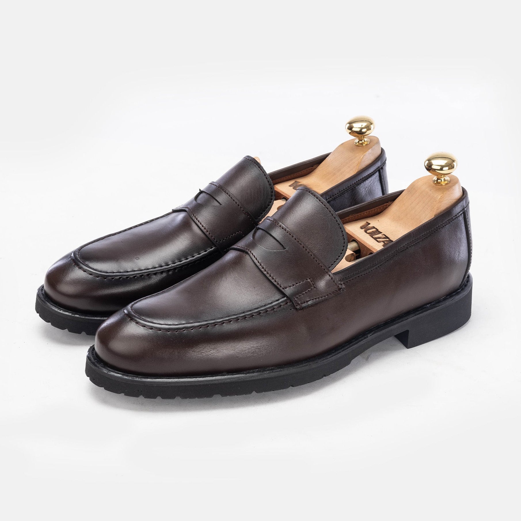 Volzak 5158 chaussure cuir marron