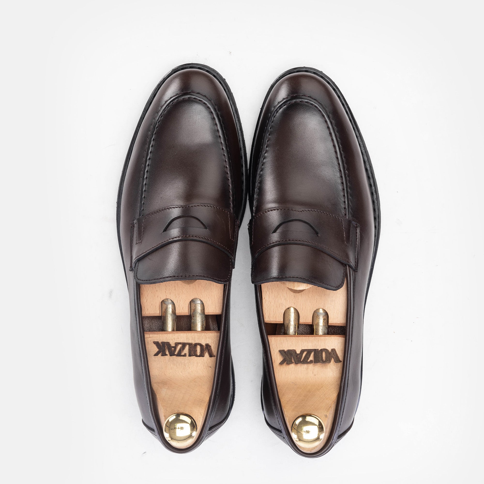 Volzak 5158 chaussure cuir marron