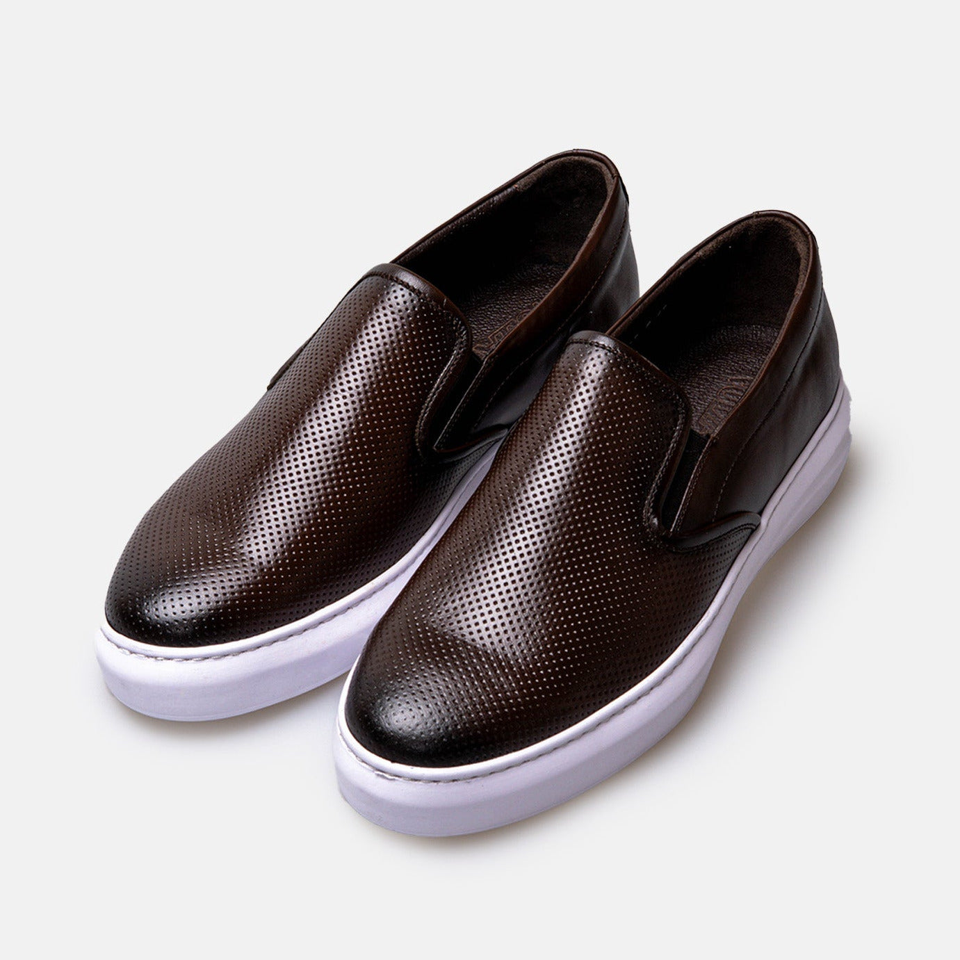 Volzak 5417 Brown leather sneaker