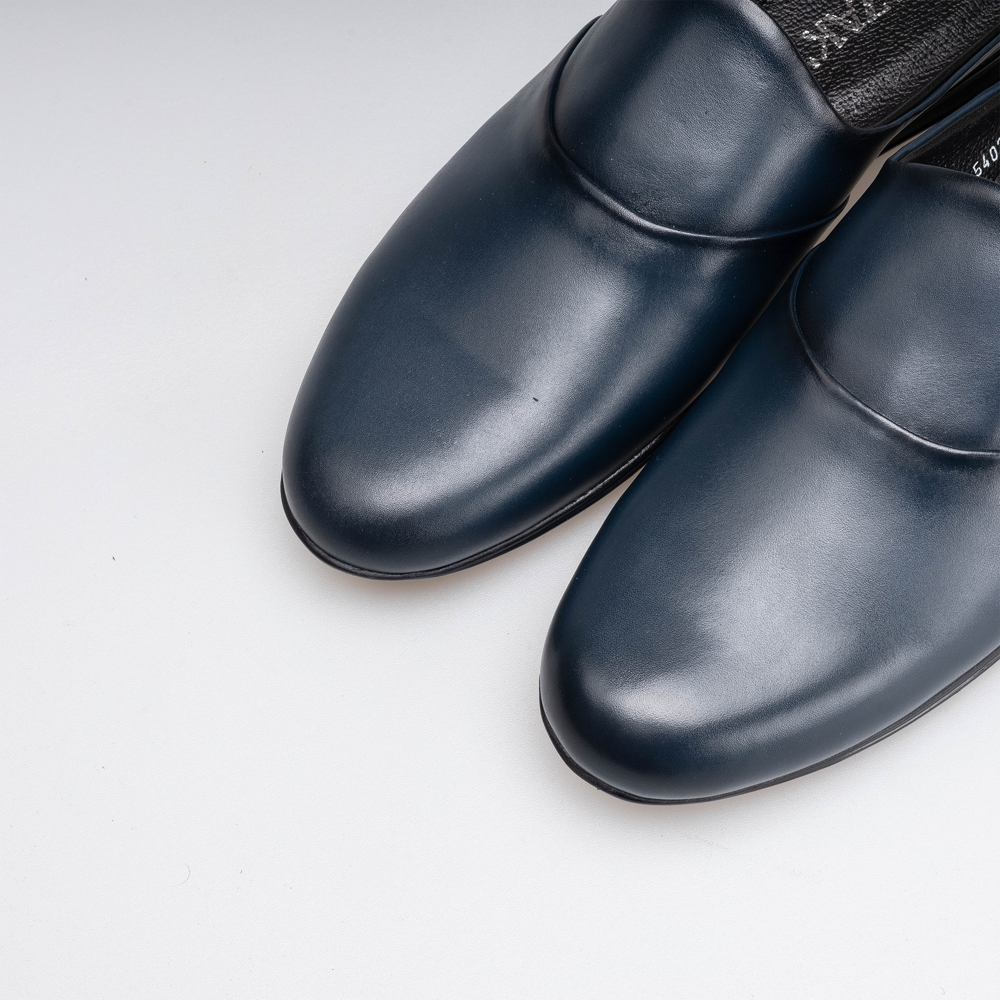 Volzak 5402 Mule en cuir Bleu