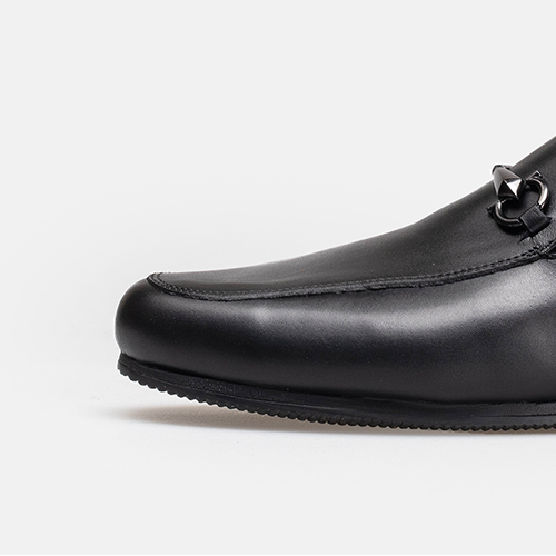 Volzak 5403 Mule en cuir Noir