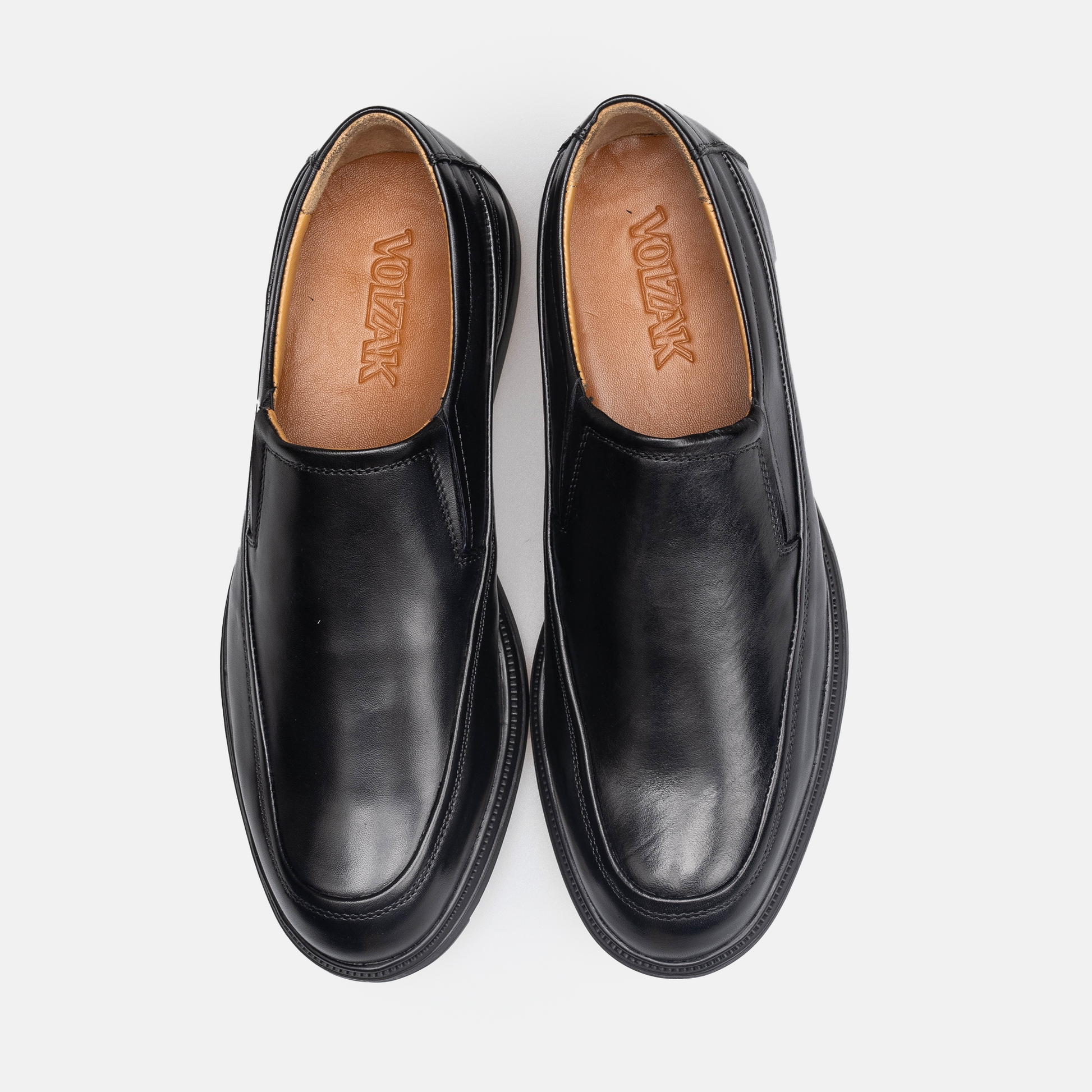 Volzak 4120 Black Leather Shoe
