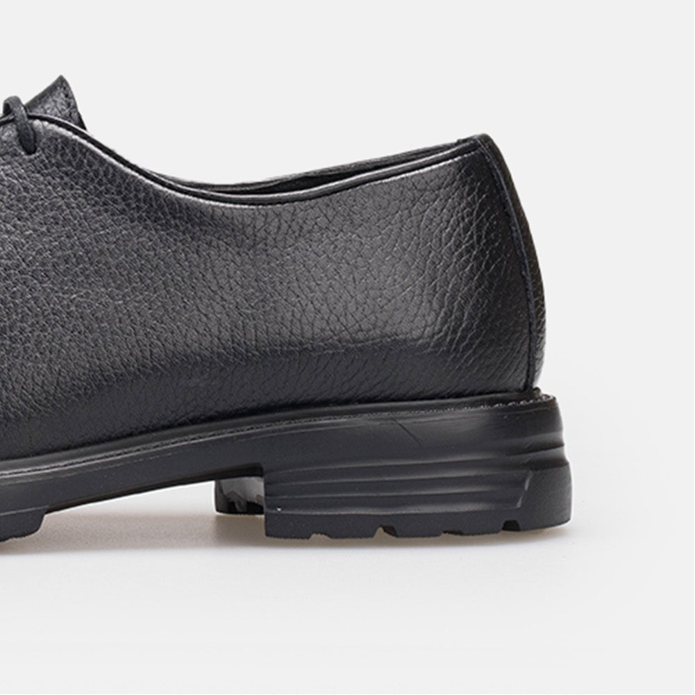Volzak 6070 Black Leather Shoe