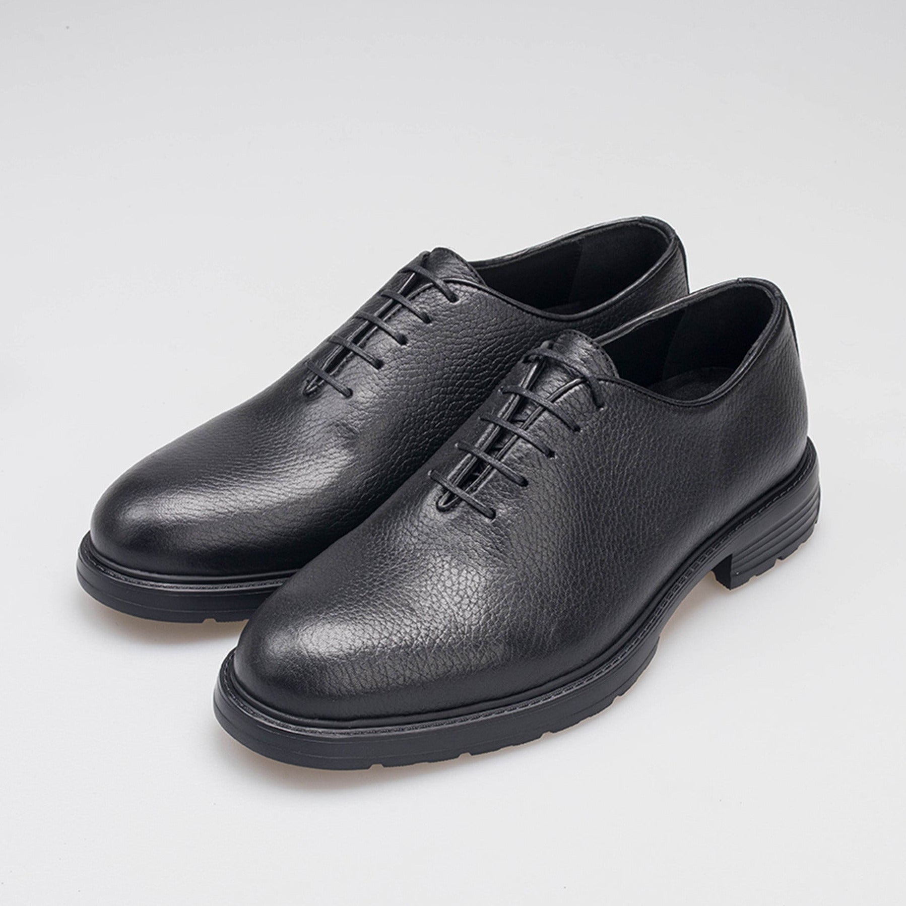 Volzak 6070 Black Leather Shoe