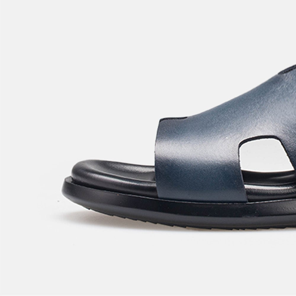 Volzak 5405 Leather Sandal Blue