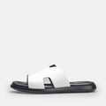 Volzak 5405 Sandale en cuir Blanc