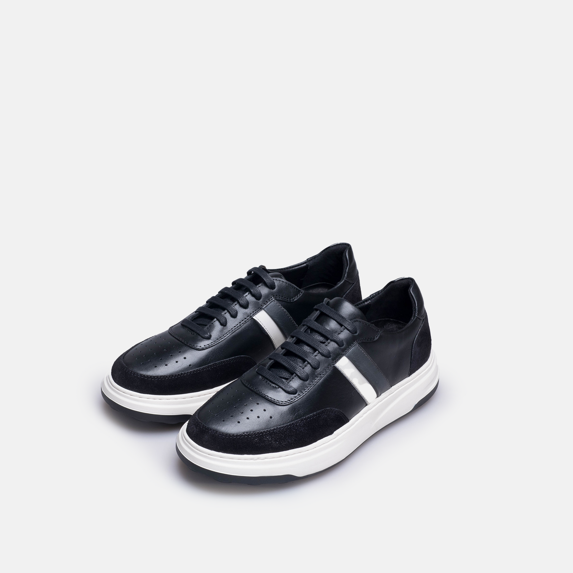 Volzak 7000 basket en cuir Noir