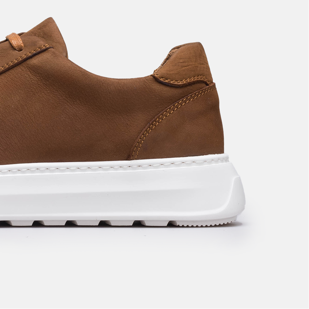 Volzak 6041 Nubuck sneaker Camel