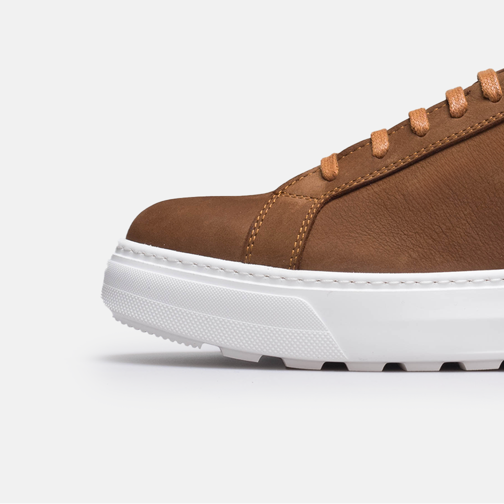 Volzak 6041 Nubuck sneaker Camel