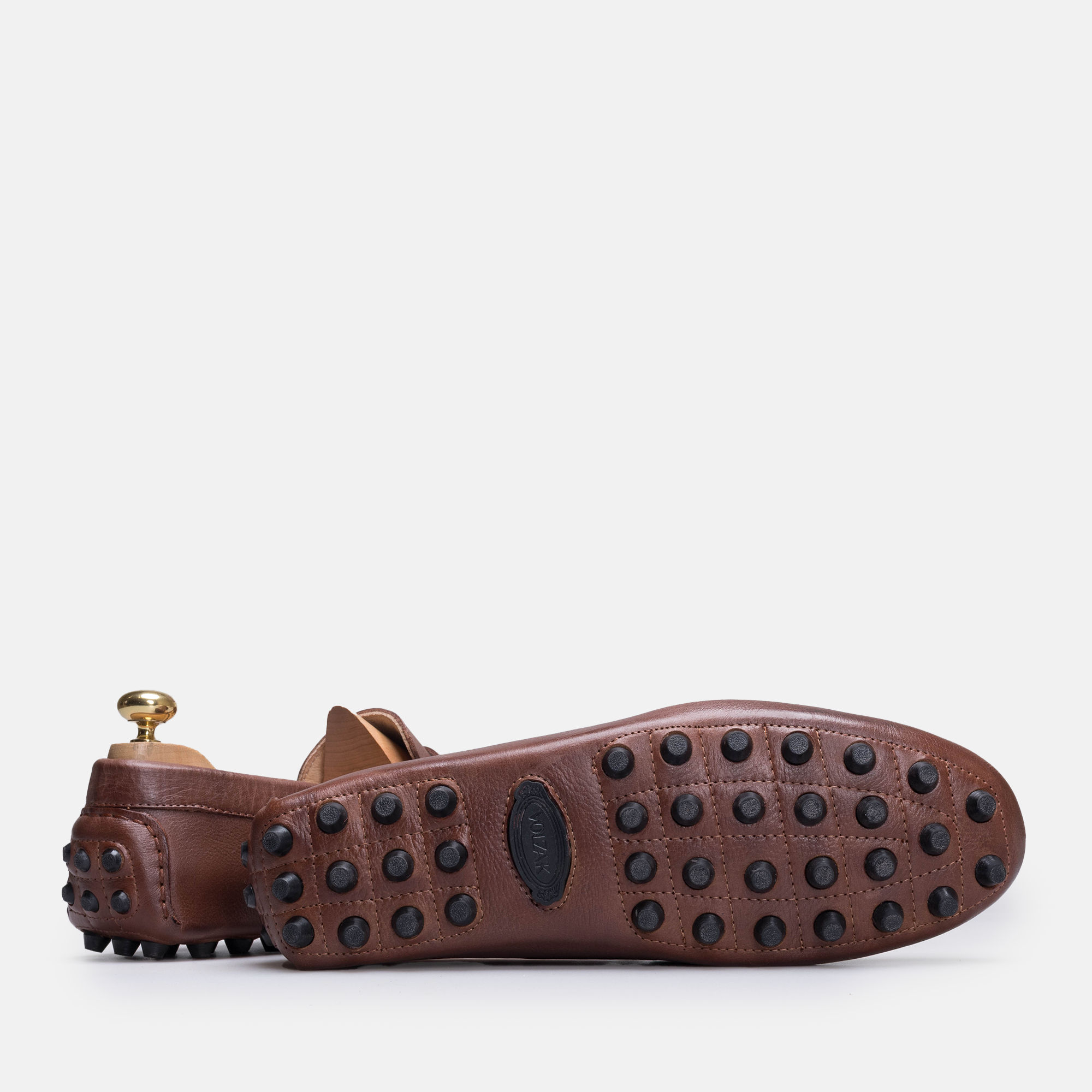 Volzak 2000 Camel Leather Moccasin