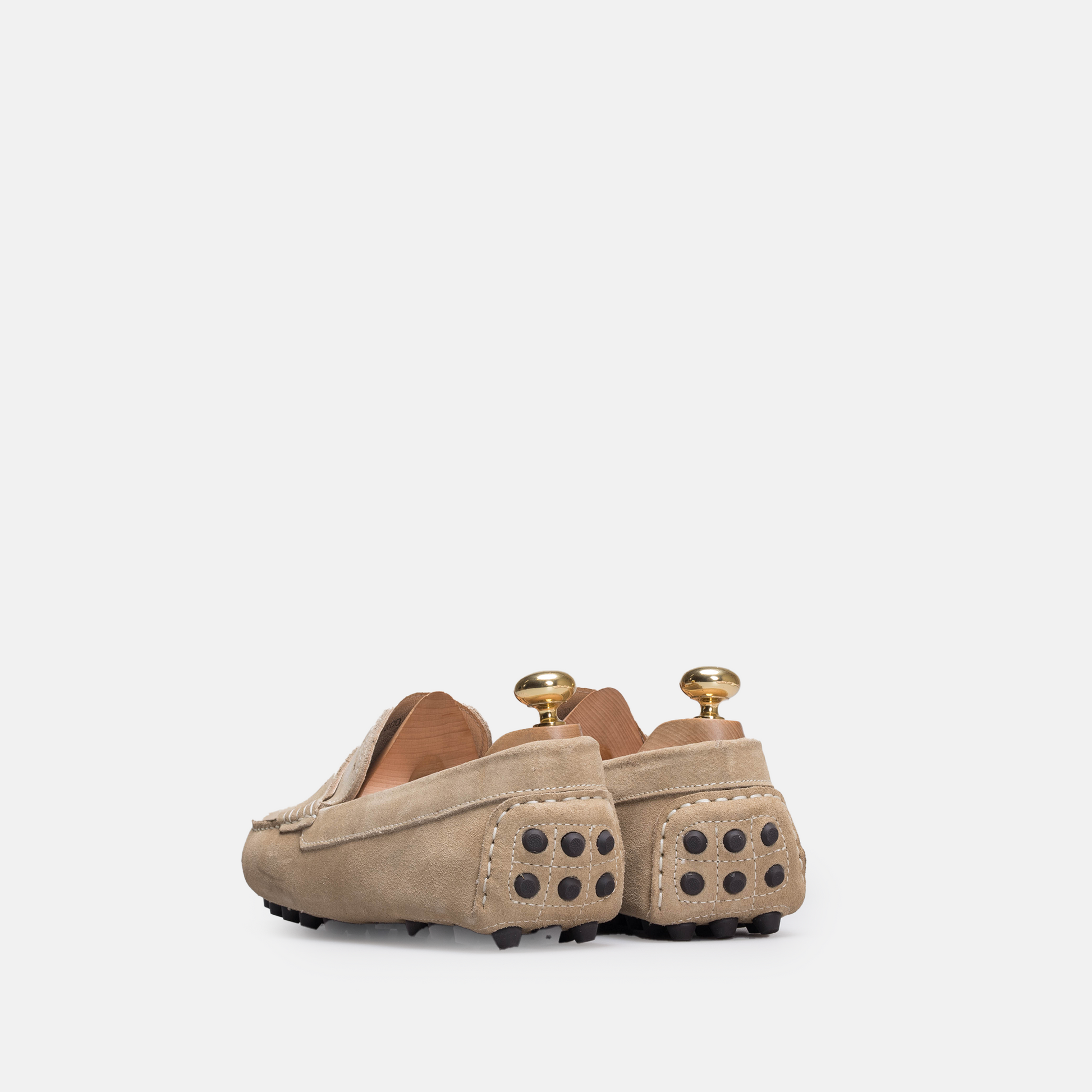 Volzak 2000 Mocassin en daim Beige