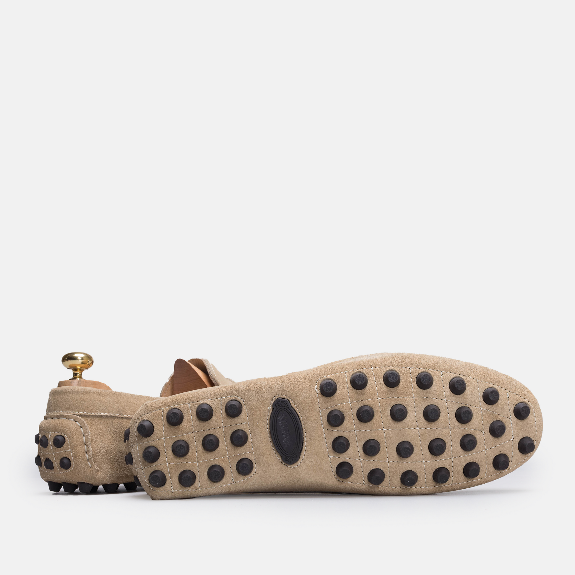 Volzak 2000 Mocassin en daim Beige