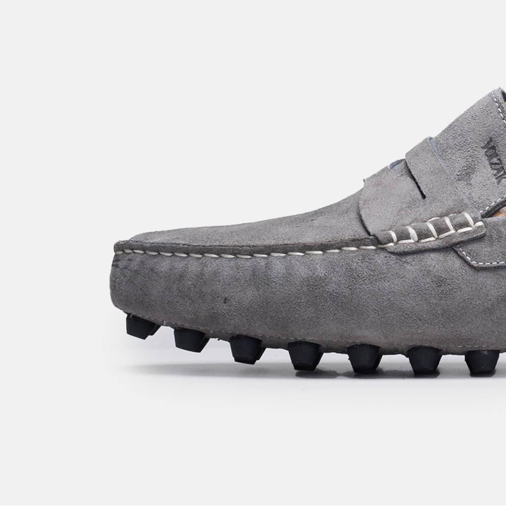 Volzak 2000 Gray suede moccasin