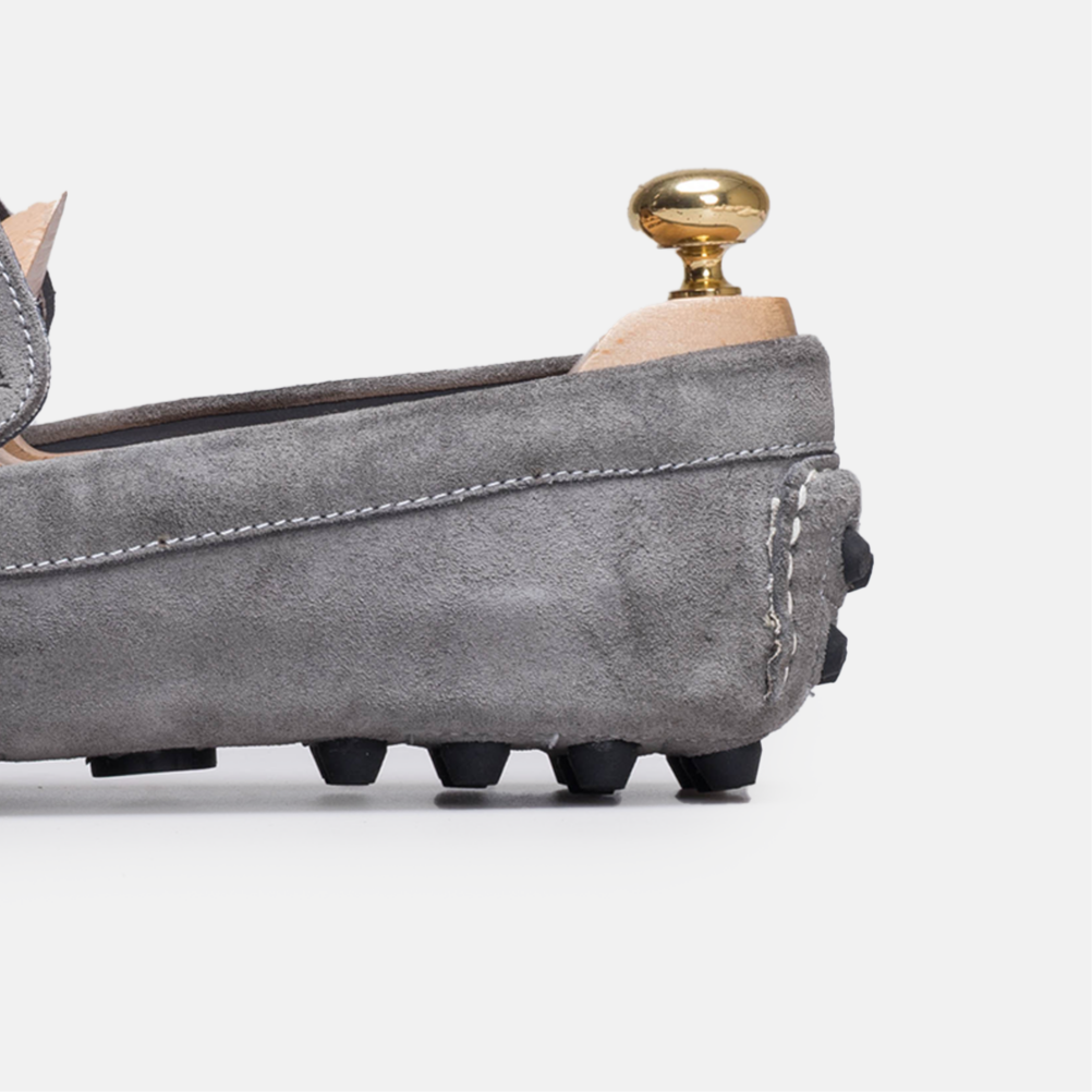 Volzak 2000 Gray suede moccasin