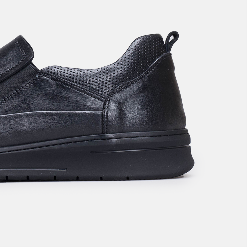 Volzak 312 Black Leather Shoe