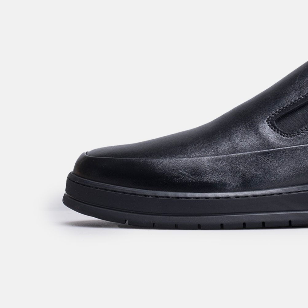 Volzak 312 Black Leather Shoe